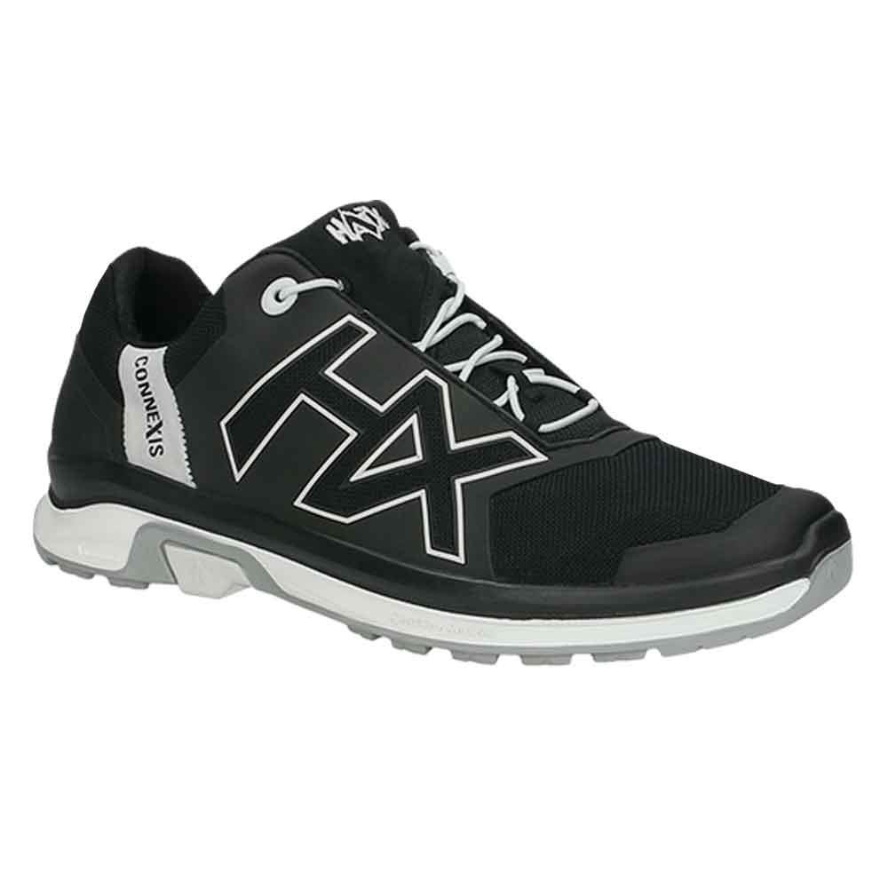 Freizeitschuhe HAIX CONNEXIS Air 2.0 low black-silver, Größe UK 10.0 / EU 45