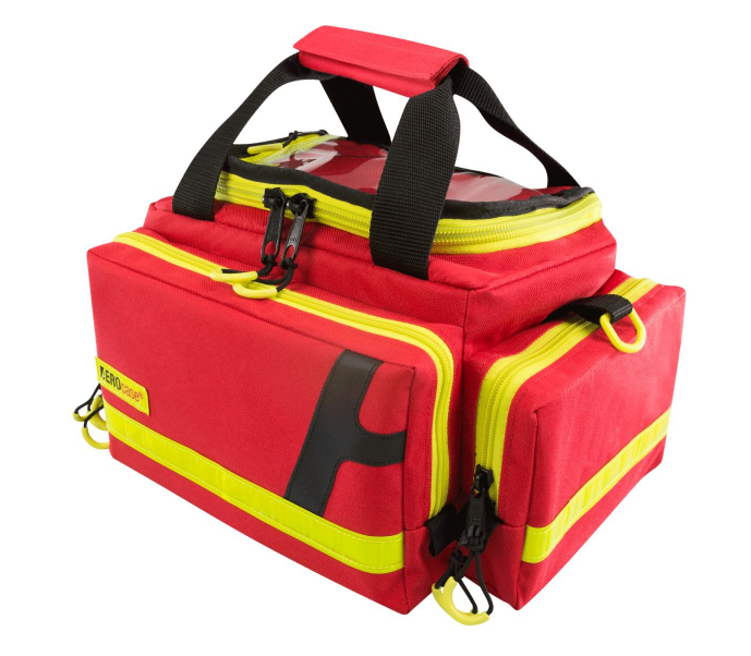 Notfall-Tragetasche AEROcase® PRO 1R BS1, Polyester, Größe S, rot