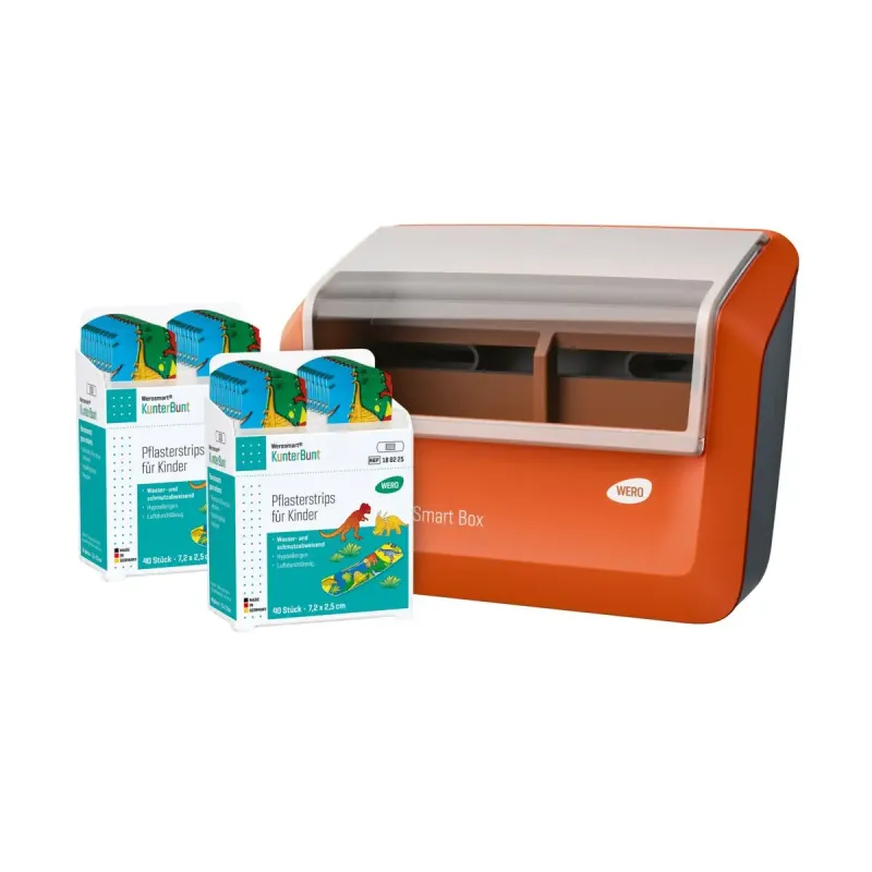 WERO Pflasterspender WERO Smart Box®, Kinder Pflasterstripes